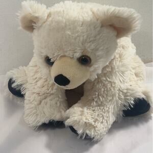 Wild Republic K&M International White Baby Polar Bear Plushie Stuffed Animal